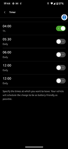 230525 19.44 MyAudi Timer