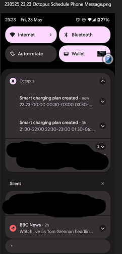 230525 23.23 Octopus Schedule Phone Message